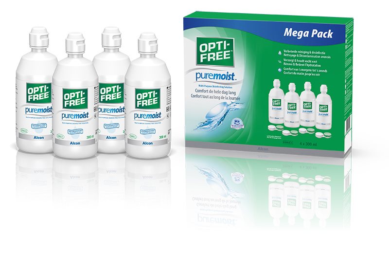 OPTI FREE PureMoist solution multi-fonctions de décontamination