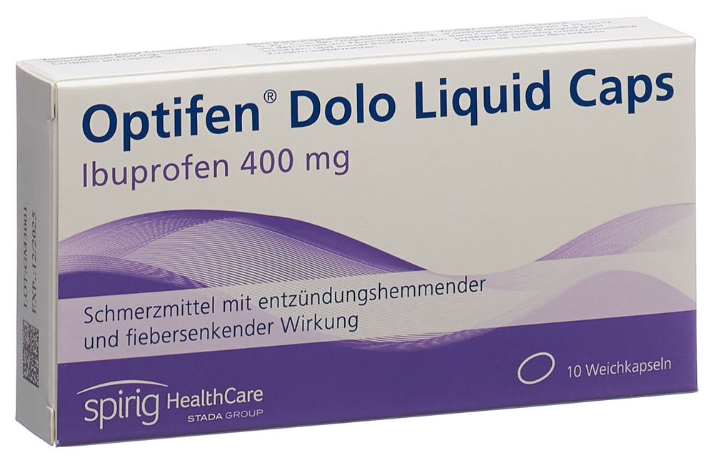 OPTIFEN Dolo Liquid Caps 400 mg