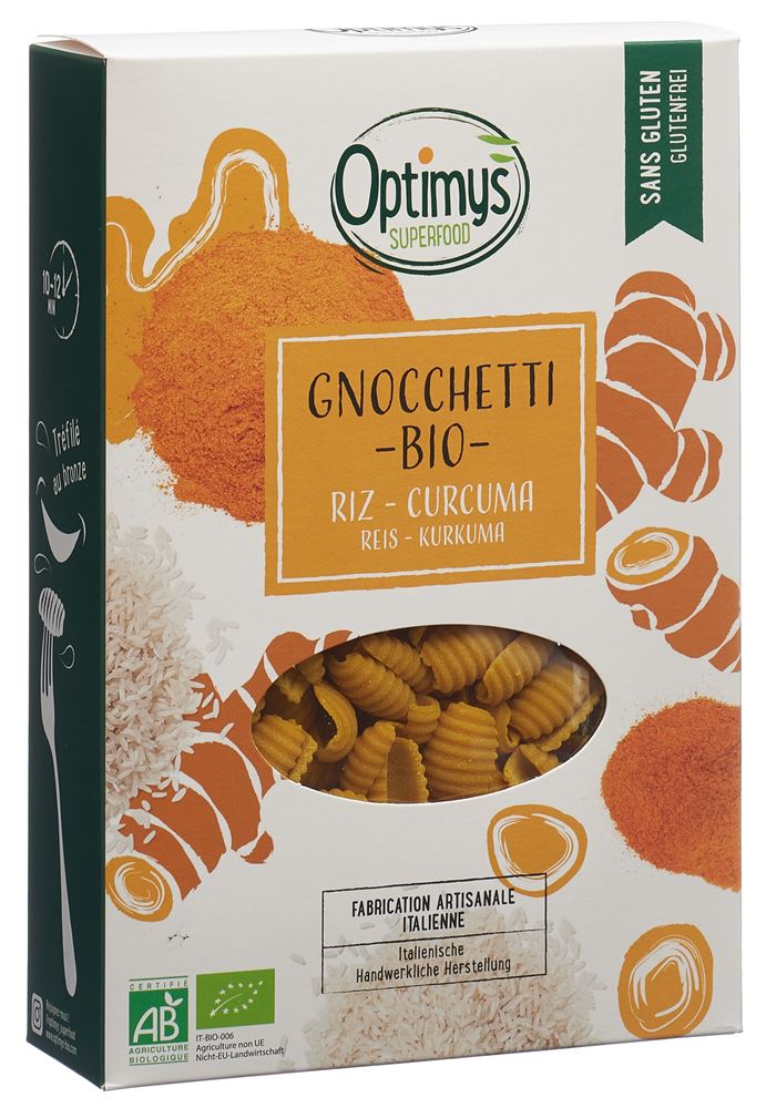 OPTIMYS Gnocchetti Kurkuma-Reis, Hauptbild
