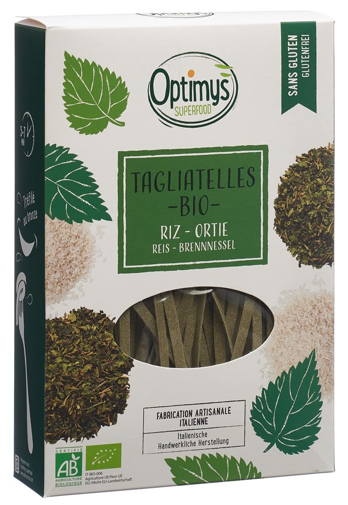 OPTIMYS Tagliatelle Brennnessel Reis