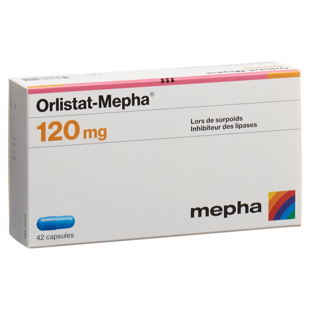 ORLISTAT Mepha 120 mg, image 2 sur 2