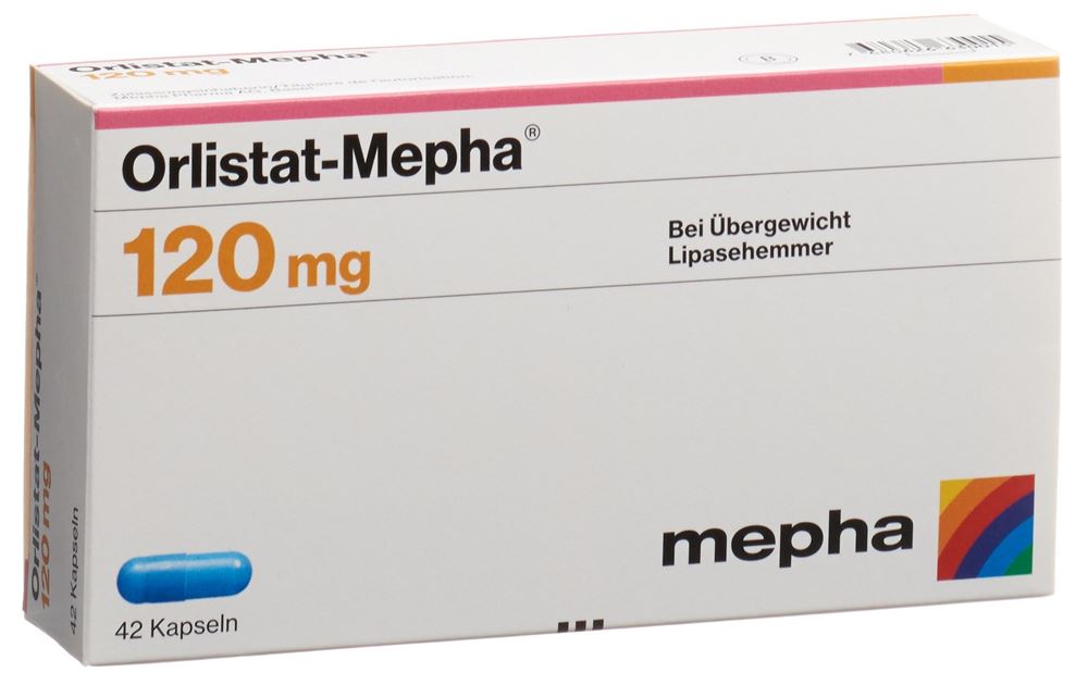 ORLISTAT Mepha 120 mg, image principale