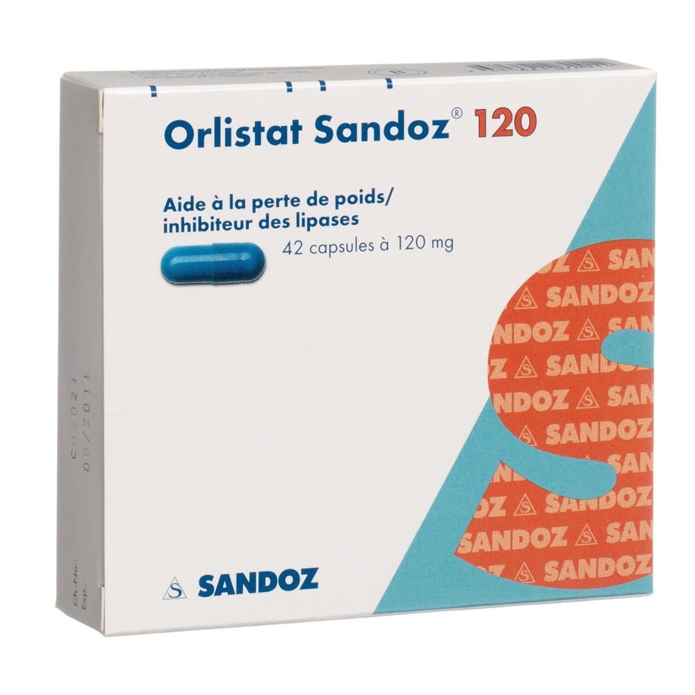 ORLISTAT Sandoz 120 mg, image 2 sur 2