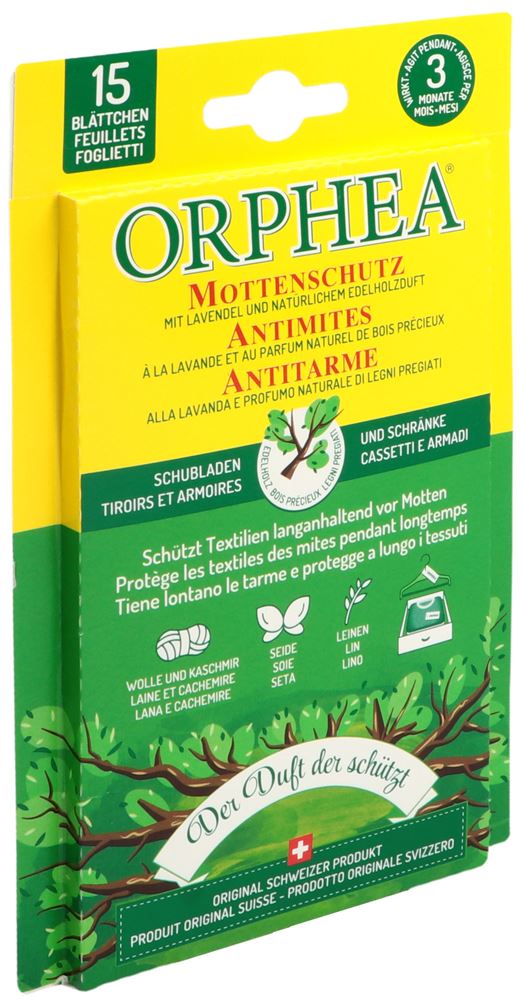 ORPHEA feuilles antimite