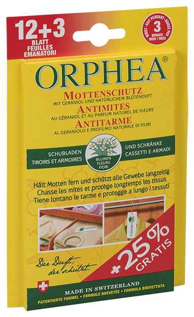 ORPHEA Mottenschutz Blätter Blütenduft, Hauptbild