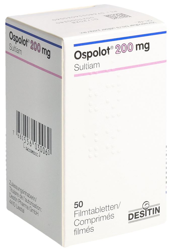 OSPOLOT cpr pell 200 mg bte 50 pce, image principale