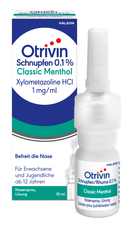 OTRIVIN Rhume Classic Menthol 0.1 %, image principale