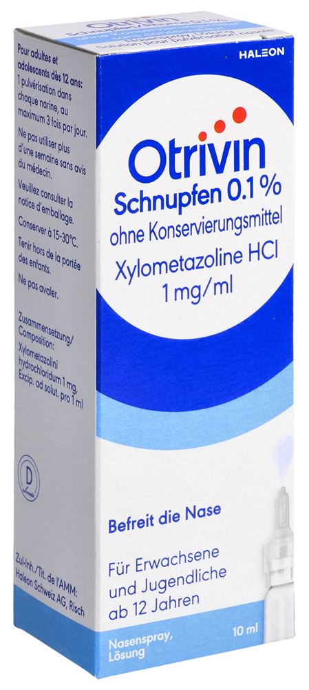 OTRIVIN Schnupfen 0.1 %