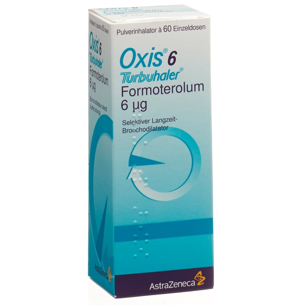 OXIS Turbuhaler 6 mcg/Dosis, Hauptbild