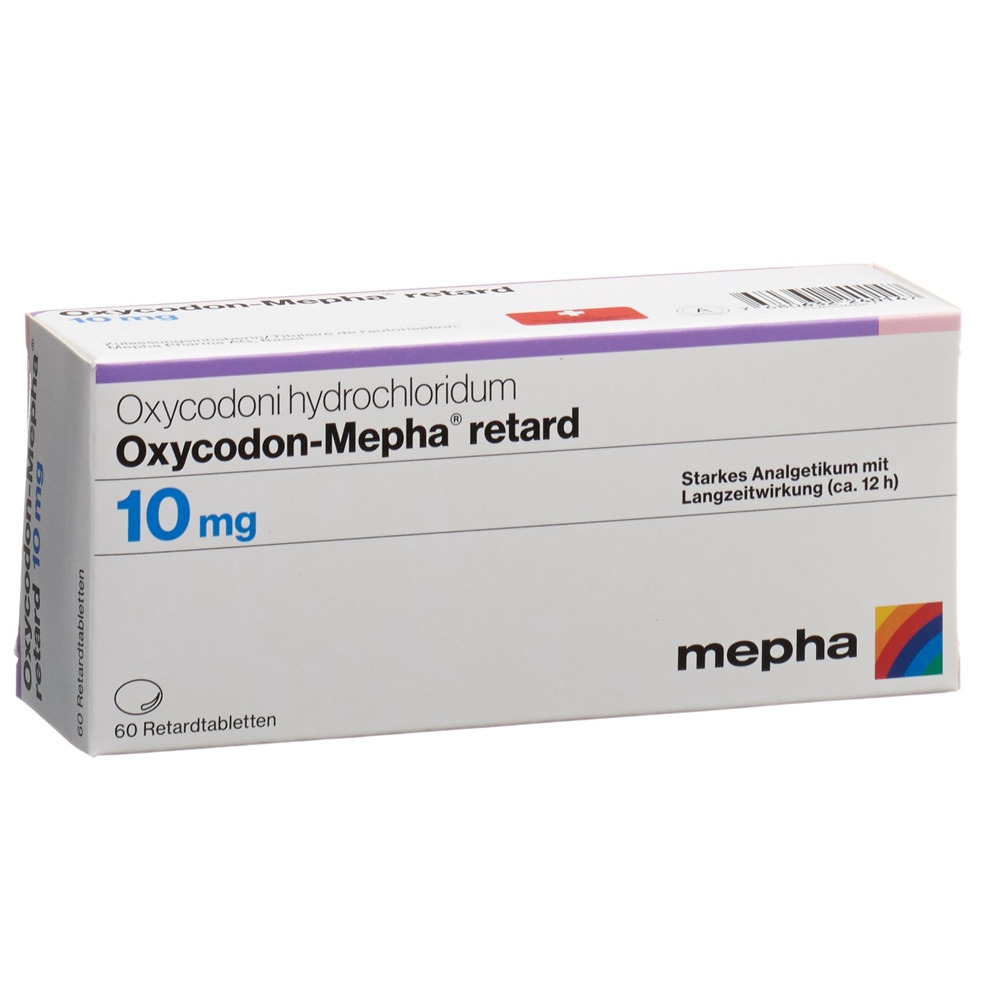 OXYCODONE Mepha 10 mg, Hauptbild