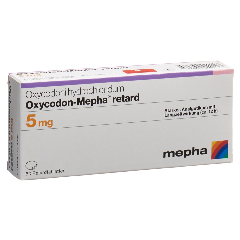 OXYCODONE Mepha 5 mg, Hauptbild