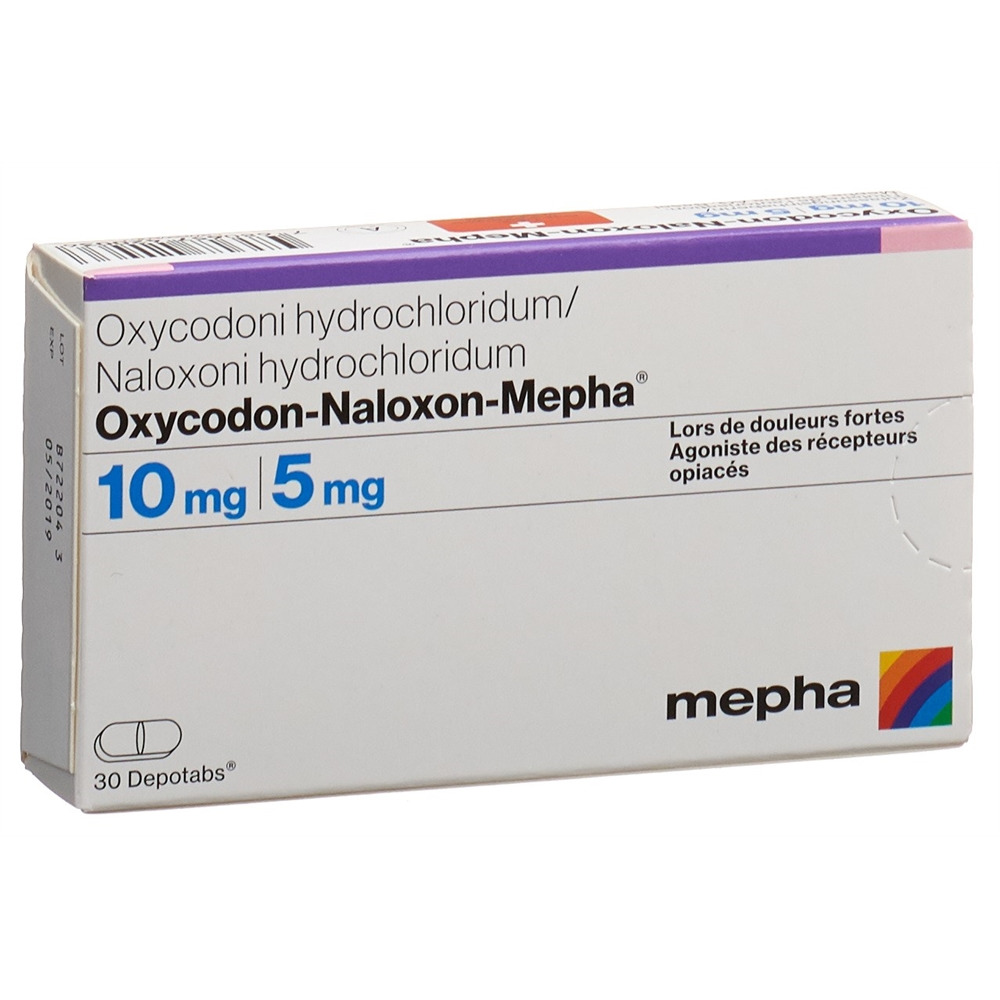 OXYCODONE NALOXONE Mepha, image 2 sur 2