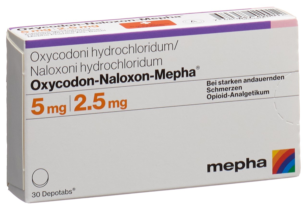 OXYCODONE NALOXONE Mepha, image principale