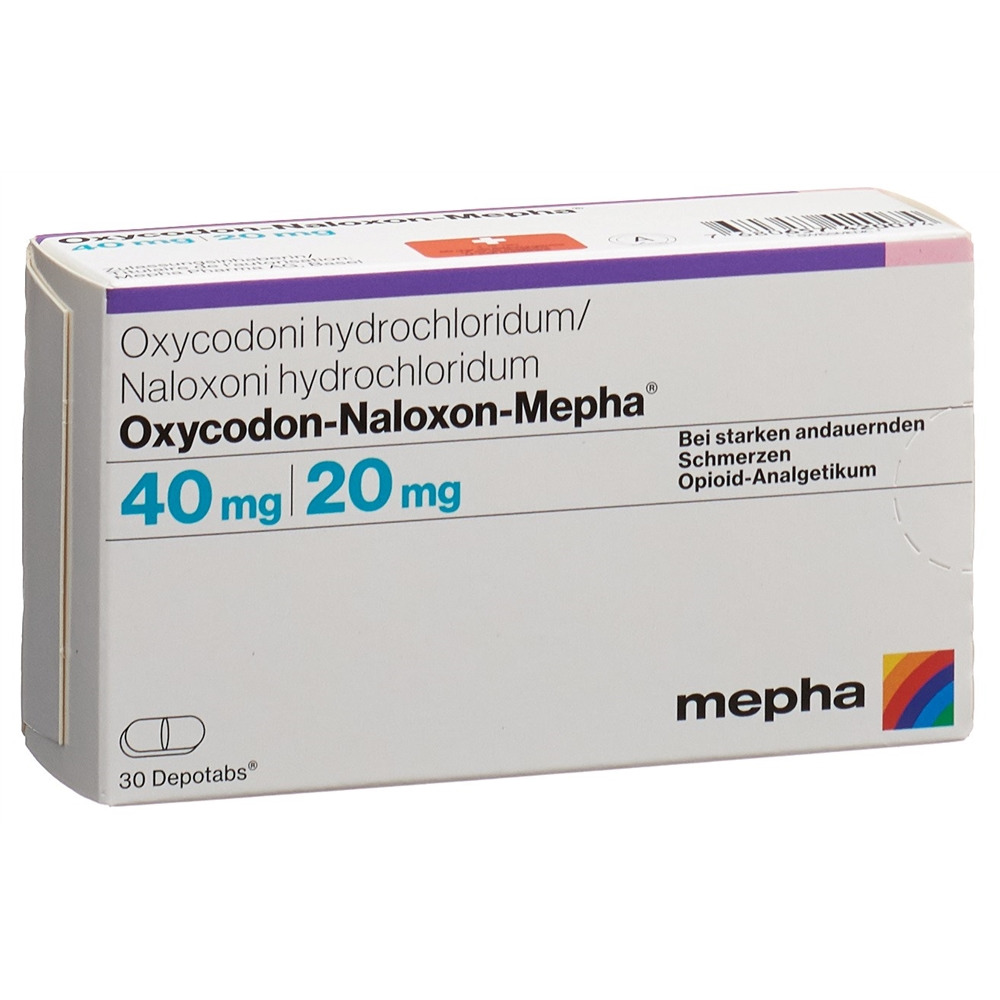 OXYCODONE NALOXONE Mepha, Hauptbild
