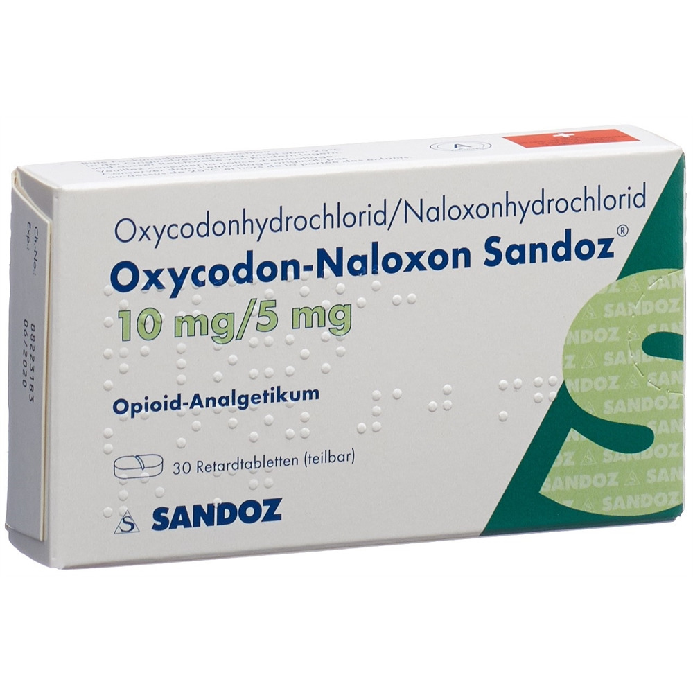 OXYCODONE NALOXONE Sandoz, Hauptbild