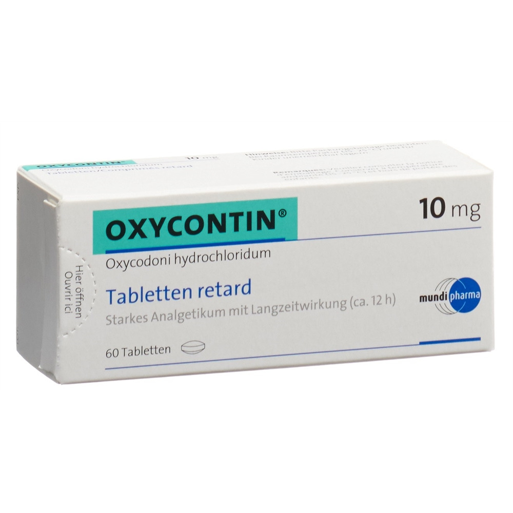 OXYCONTIN cpr ret 10 mg blist 60 pce