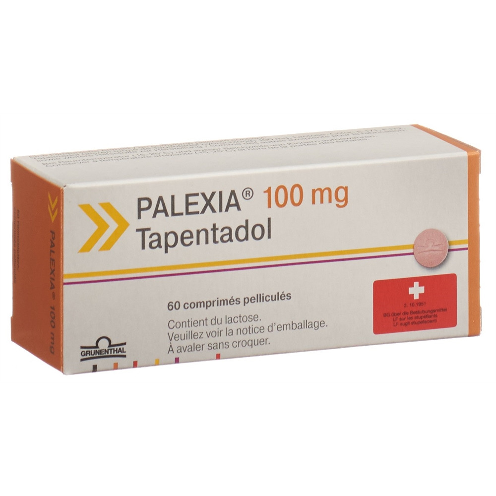 PALEXIA cpr pell 100 mg blist 60 pce, image 2 sur 2