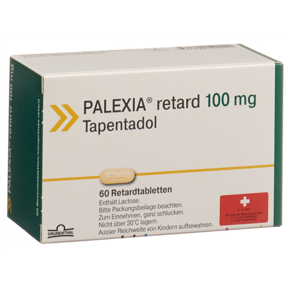 PALEXIA cpr ret 100 mg blist 60 pce, image principale