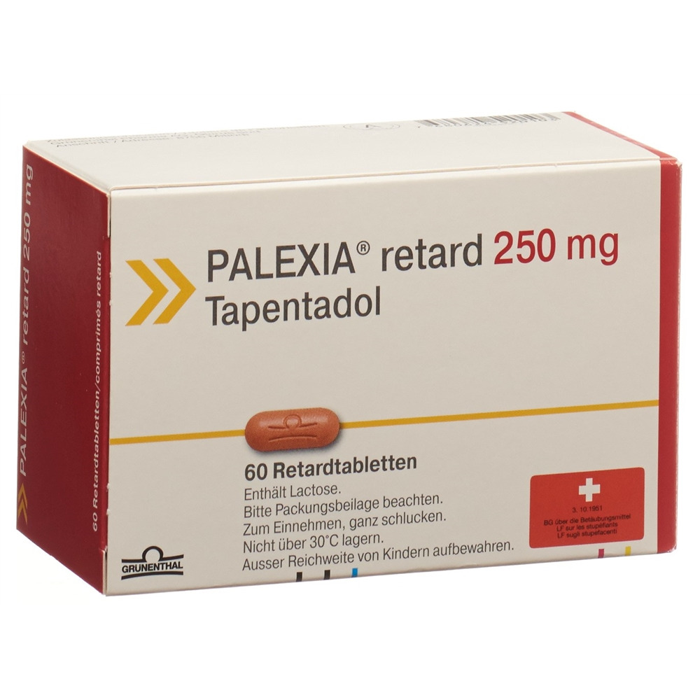 PALEXIA cpr ret 250 mg blist 60 pce, image principale