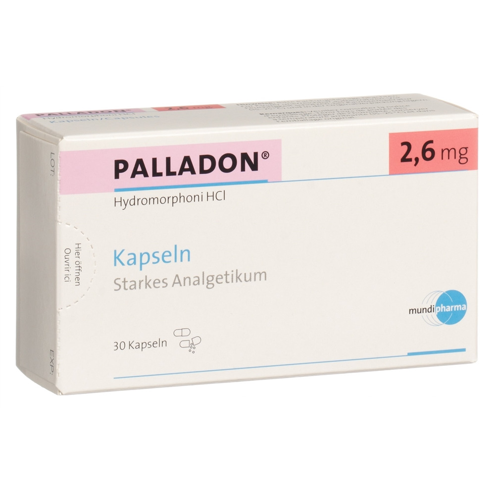 PALLADON Kaps 2.6 mg Blist 30 Stk, Hauptbild