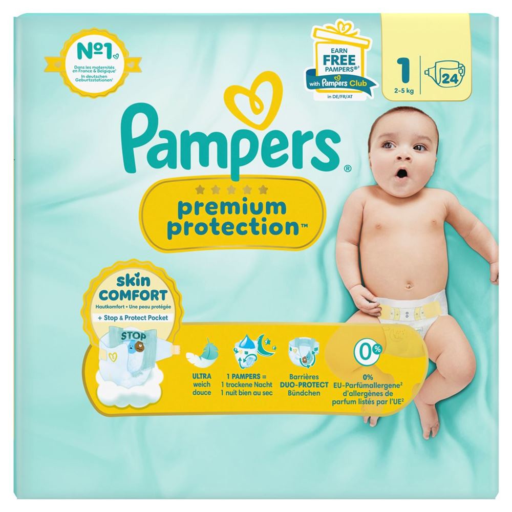 PAMPERS Premium Protection New Baby, Hauptbild