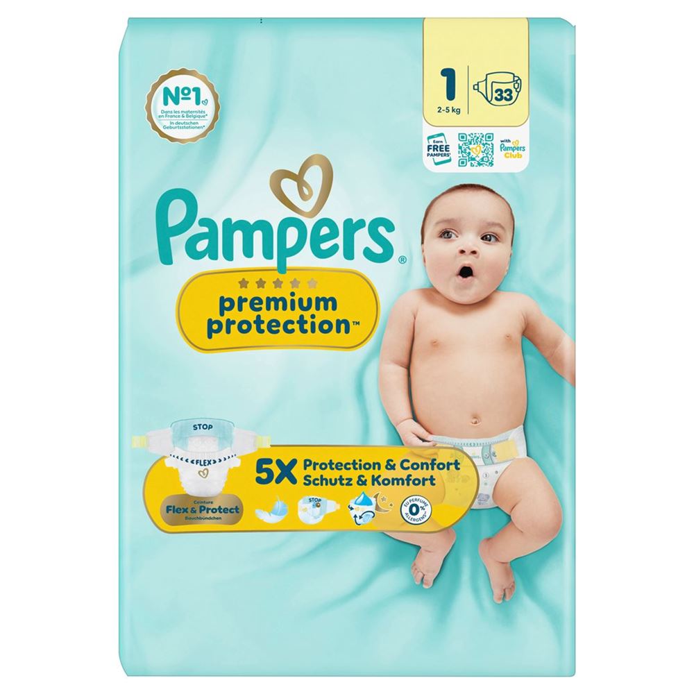 PAMPERS Premium Protection New Baby, image principale
