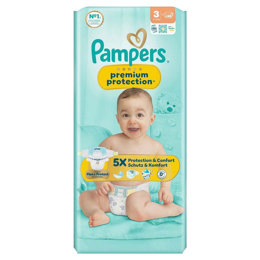 PAMPERS Premium Protection New Baby