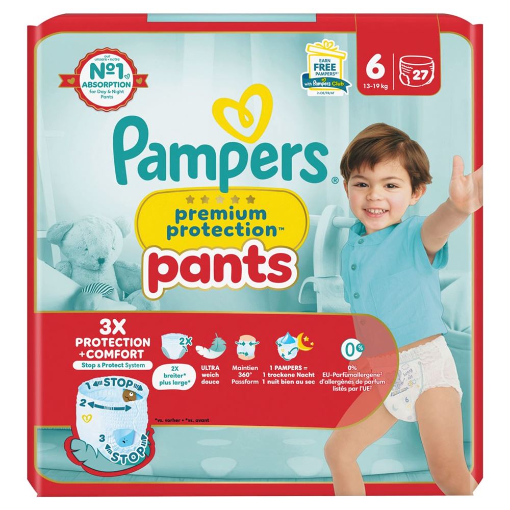PAMPERS Premium Protection Pants, Hauptbild