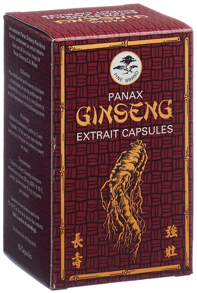 Panax Ginseng Weichkaps Blist 60 Stk, Bild 4 von 5