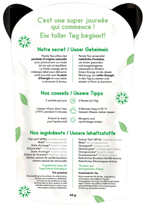 PANDA TEA Grüntee, Bild 2 von 3