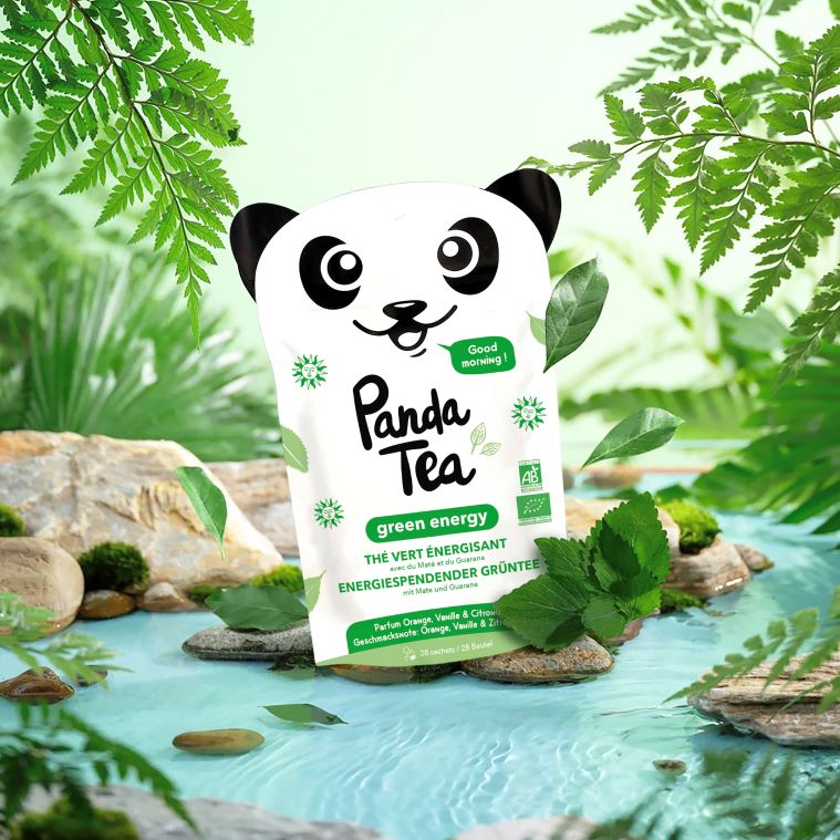 PANDA TEA thé vert, image 3 sur 3