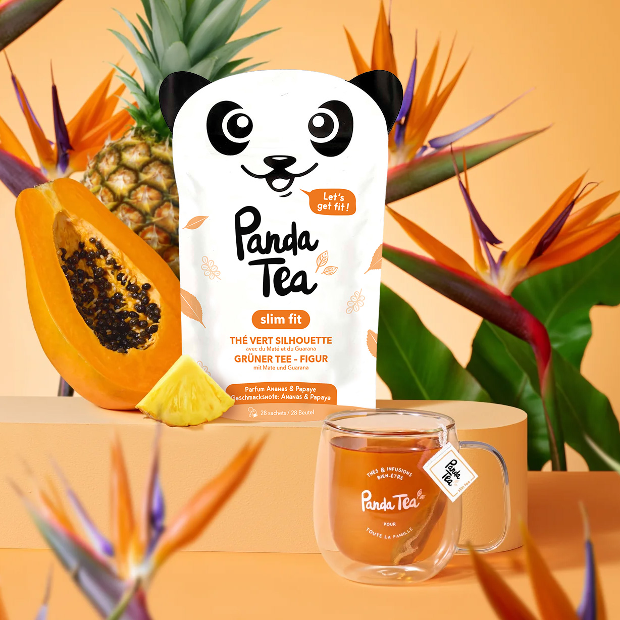 PANDA TEA thé vert, image 3 sur 3