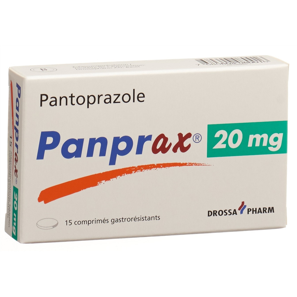 PANPRAX cpr pell 20 mg blist 15 pce, image 2 sur 2