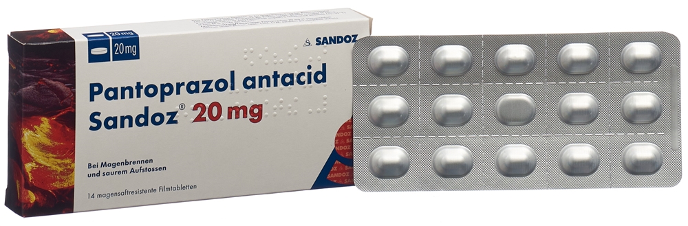 PANTOPRAZOLE Sandoz 20 mg, Bild 2 von 4