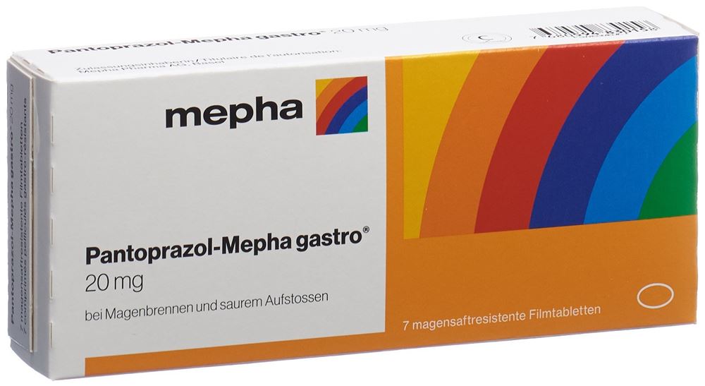 PANTOPRAZOLE gastro 20 mg