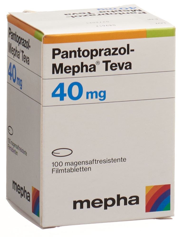PANTOPRAZOLE Mepha Teva 40 mg, image principale