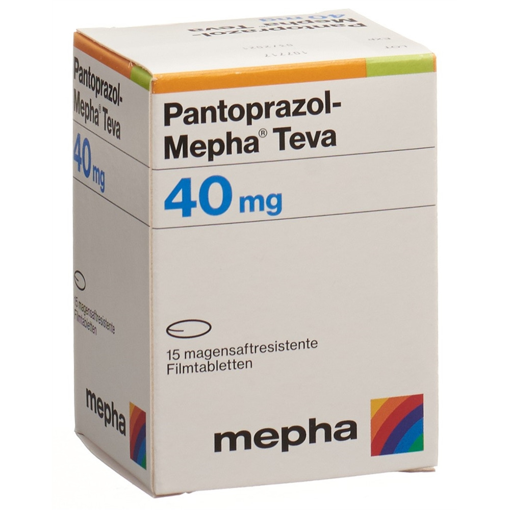 PANTOPRAZOLE Mepha Teva 40 mg, image principale