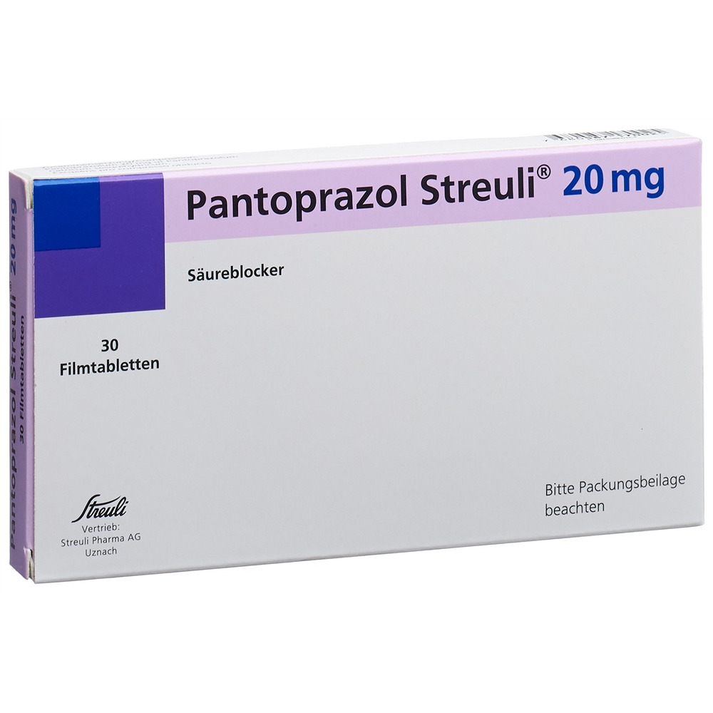 PANTOPRAZOLE Streuli 20 mg, Hauptbild