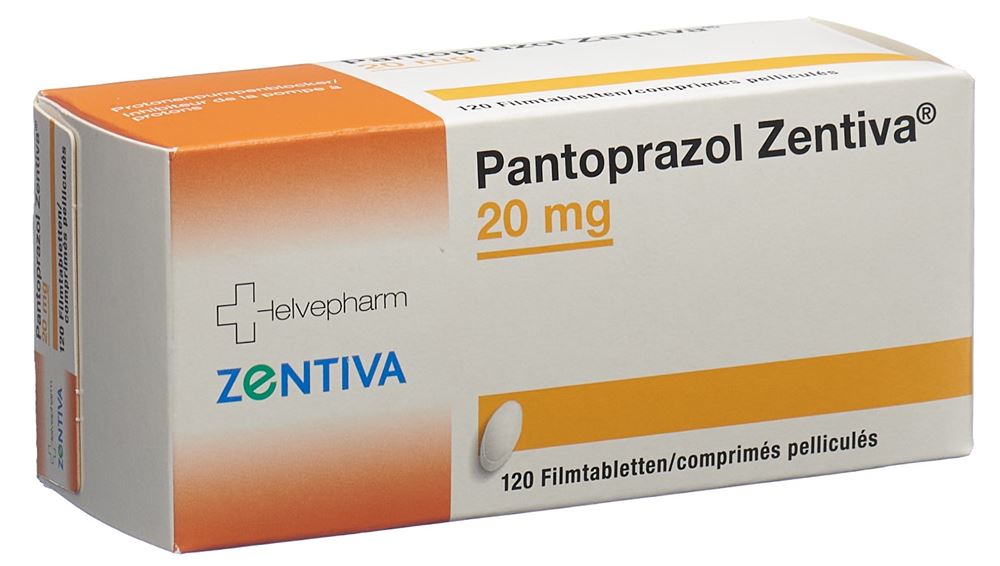 PANTOPRAZOLE Zentiva 20 mg, image principale