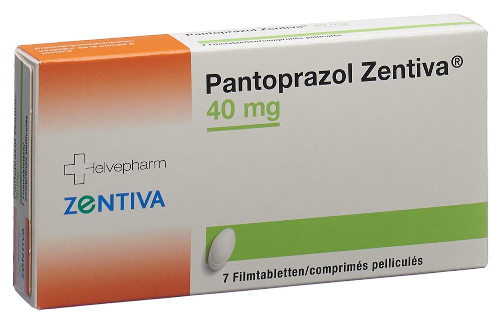 PANTOPRAZOLE Zentiva 40 mg, image principale