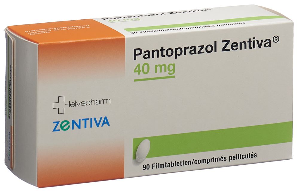 PANTOPRAZOLE Zentiva 40 mg, image principale
