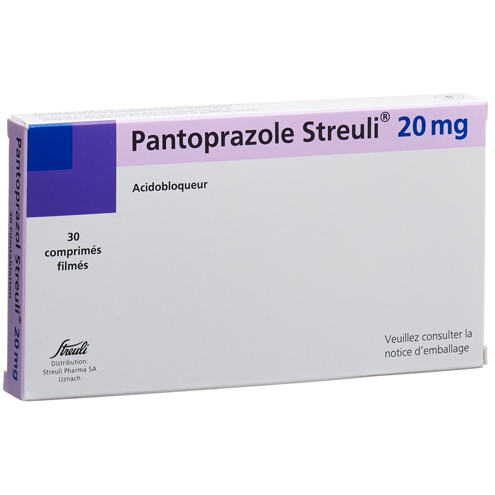 PANTOPRAZOLE Streuli 20 mg, image 2 sur 2