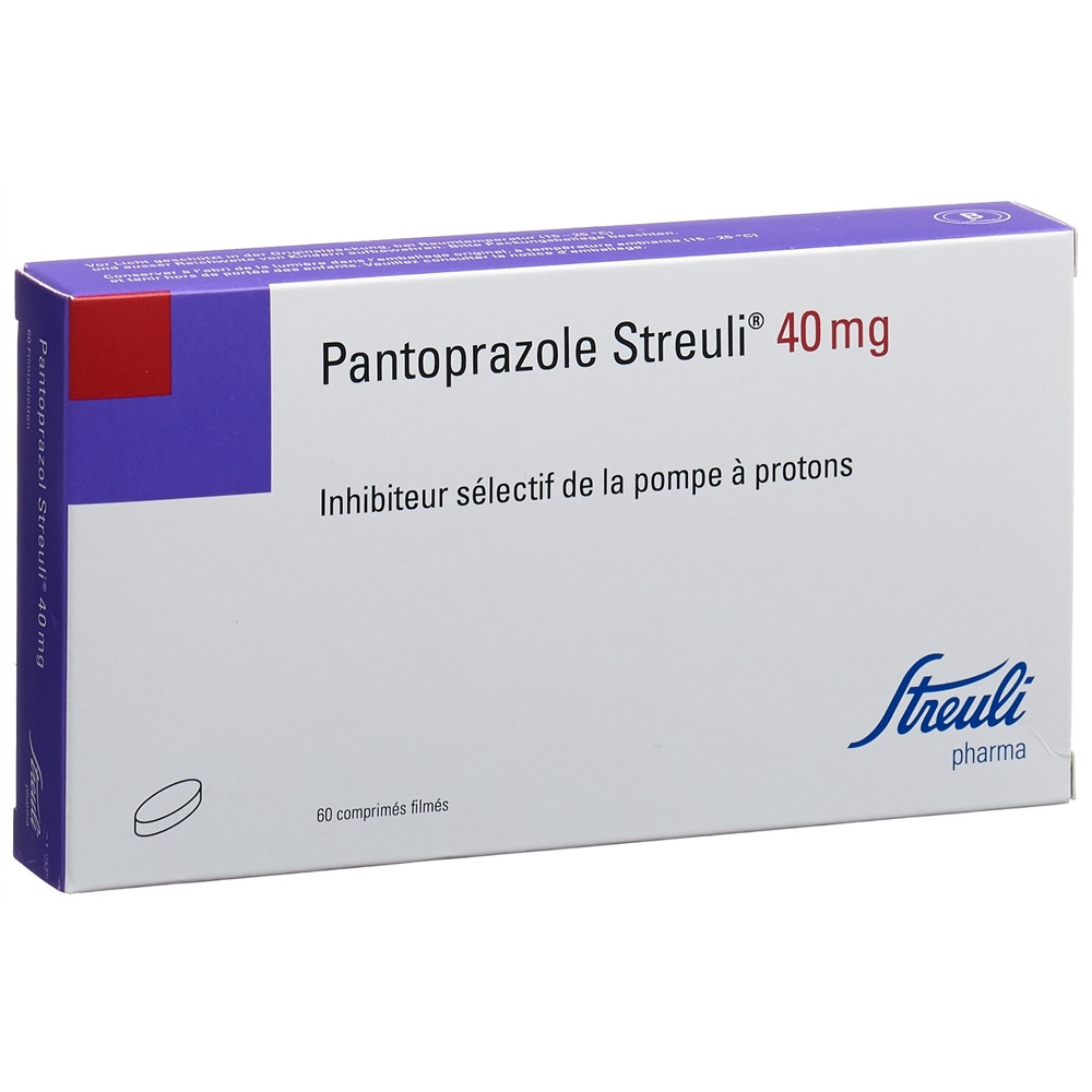 PANTOPRAZOLE Streuli 40 mg, image 2 sur 2