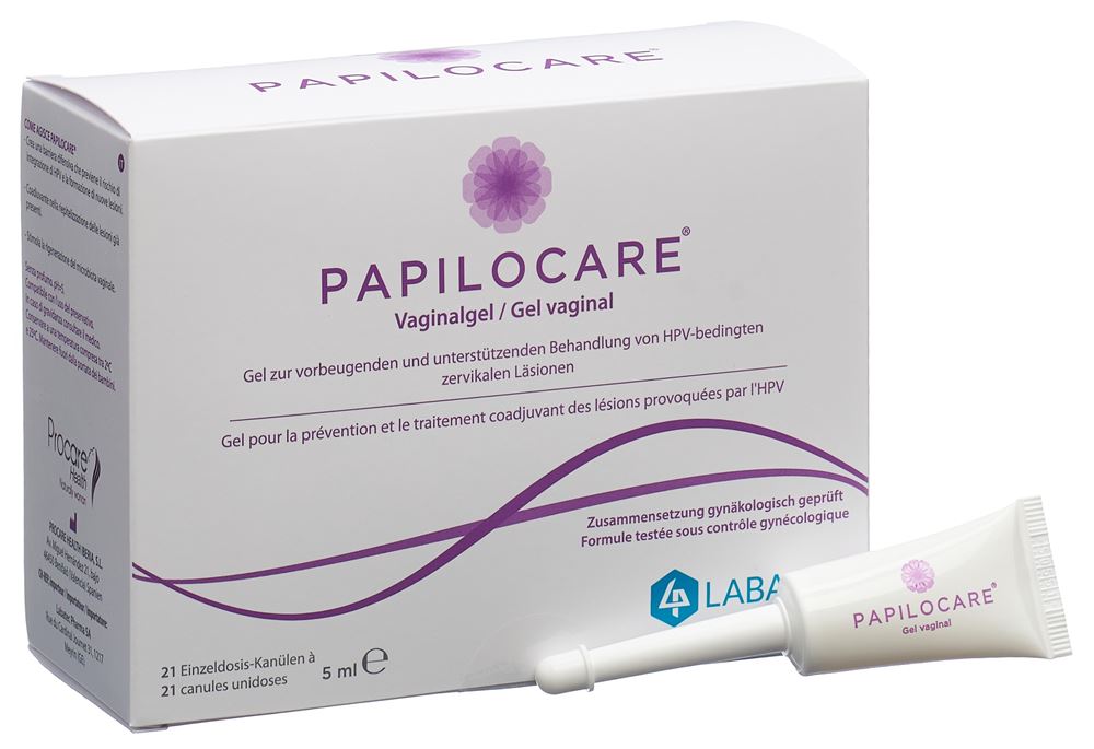 PAPILOCARE gel vaginal, image 3 sur 5