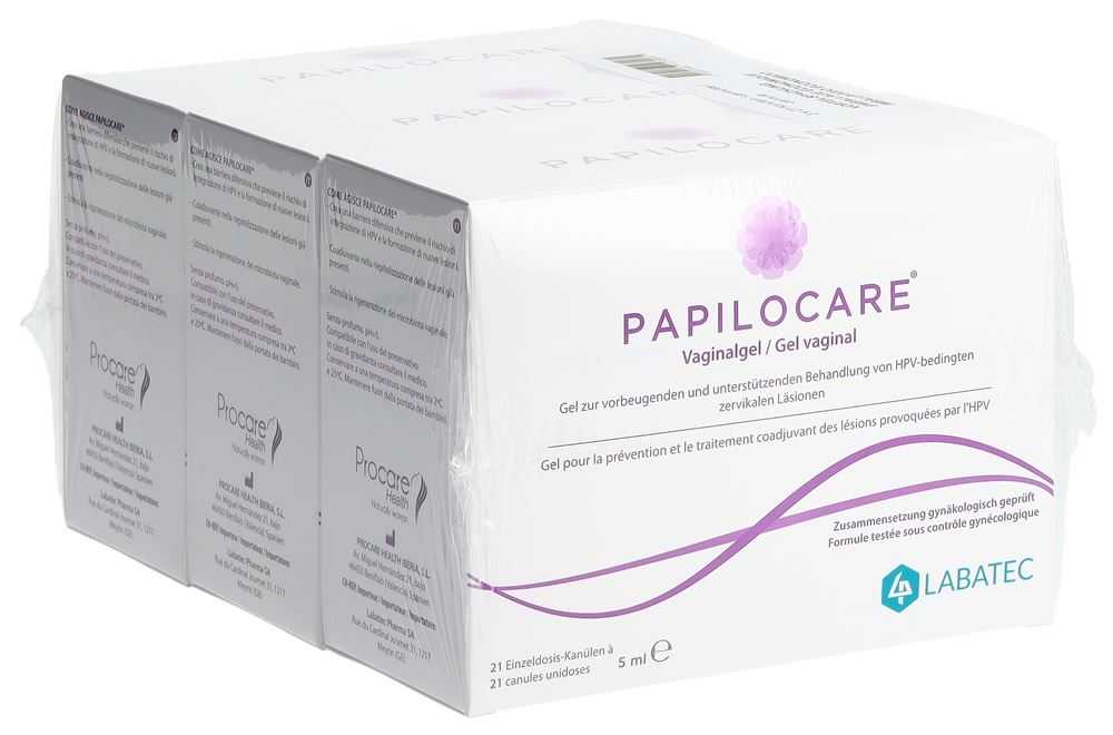 PAPILOCARE gel vaginal, image principale