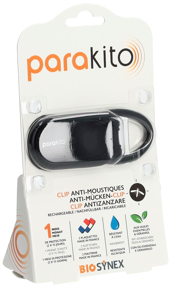 PARAKITO Clips für Kinderwagen oder Rucksack