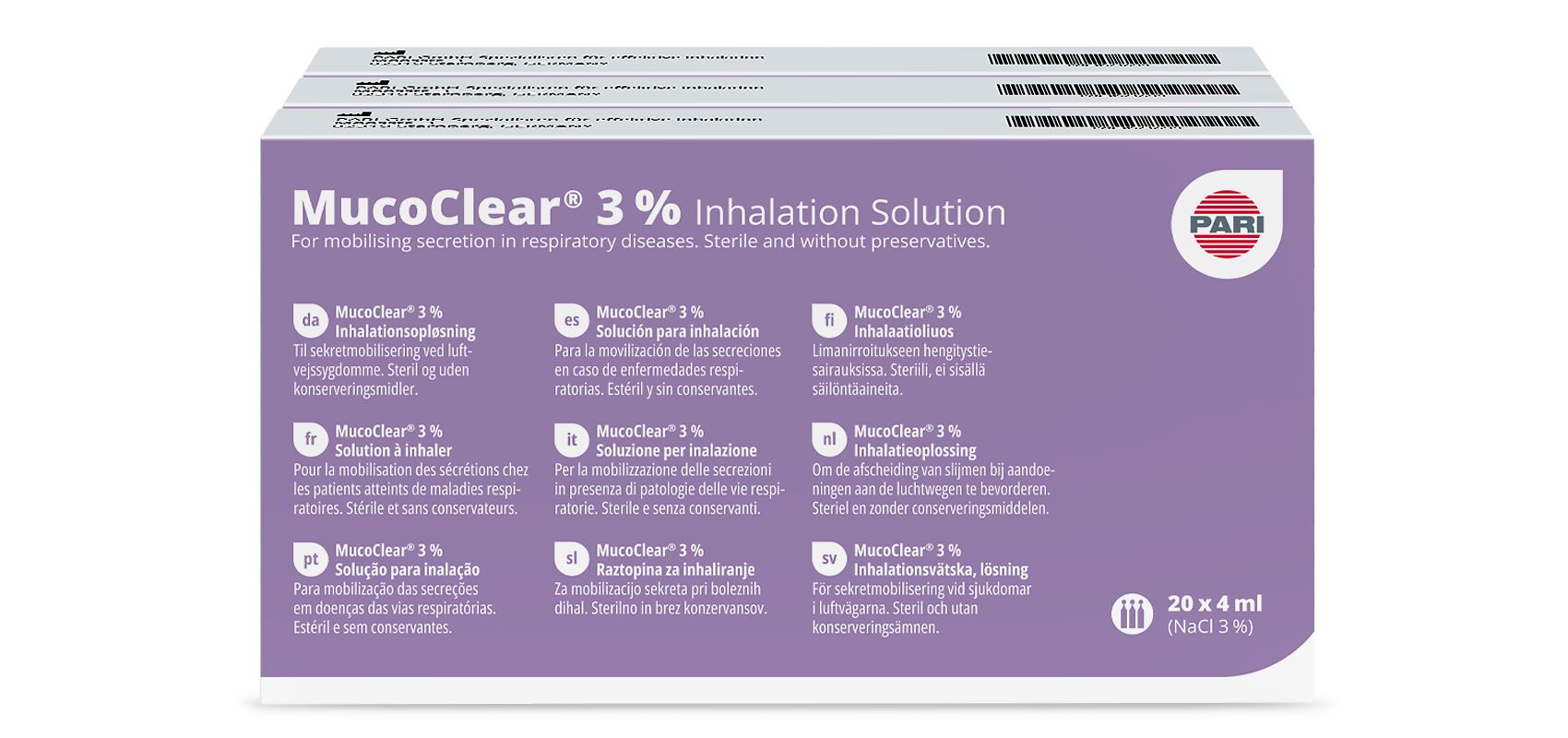 PARI MucoClear NaCl 3 %, Bild 2 von 2
