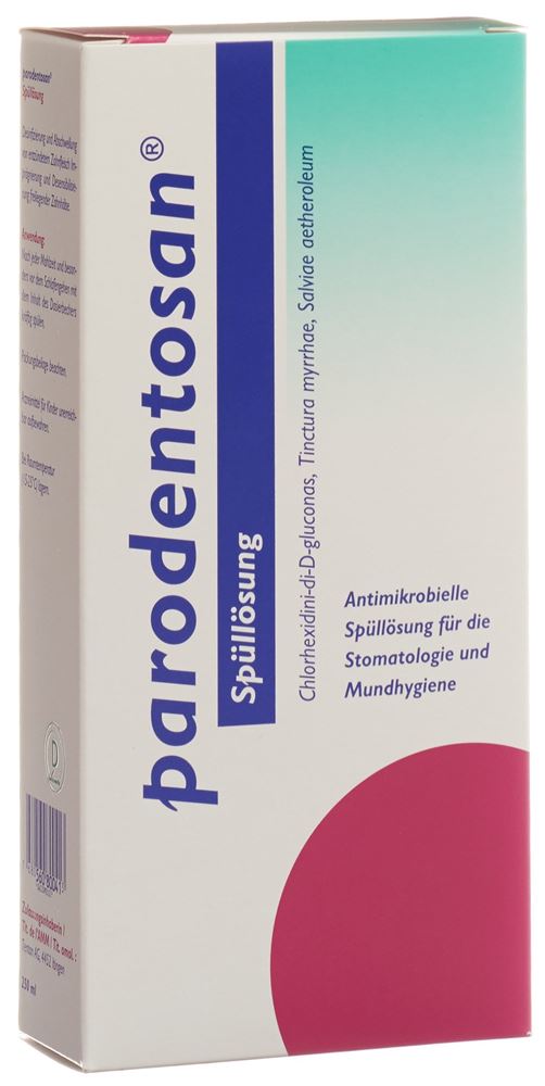 PARODENTOSAN sol rinç fl 250 ml