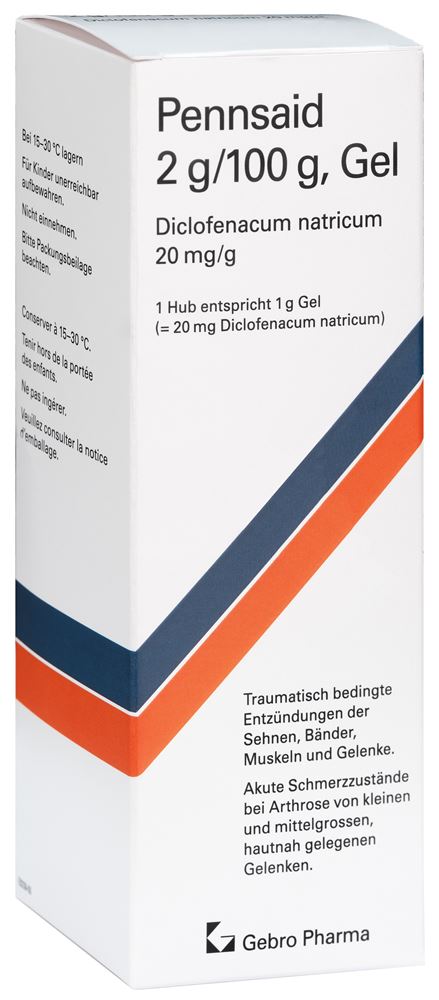 PENNSAID Gel 2 g/100g Dosierspr 112 g, Hauptbild