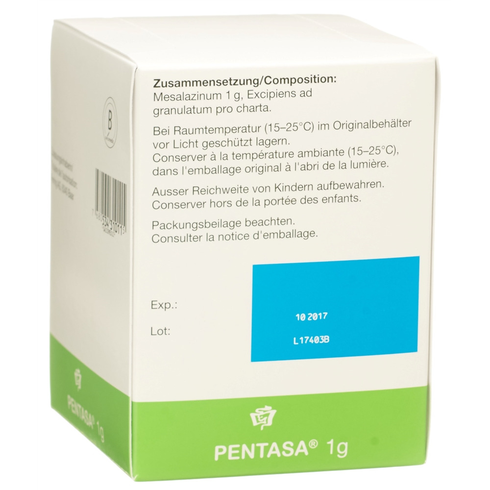 PENTASA Depotgran 1 g Btl 50 Stk, Bild 2 von 2